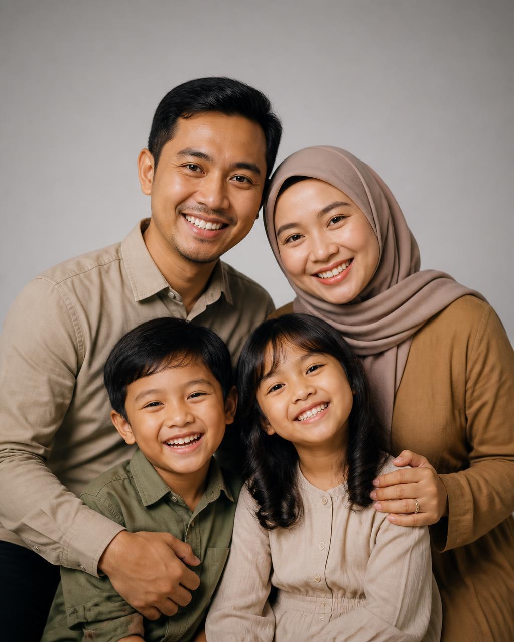 Contoh hasil Family Session di Pic n Pose Studio Surabaya